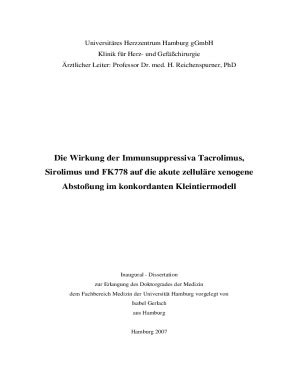 Ausfüllbar Online ediss sub uni hamburg Immune checkpoint blockade for