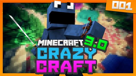 Minecraft Crazy Craft Ep A New Beginning Youtube