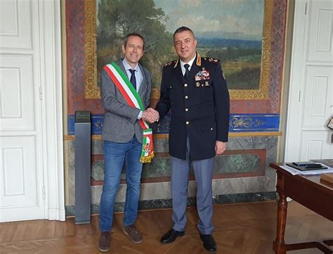 Alessandria Il Sindaco Incontra Il Nuovo Comandante Della Polizia