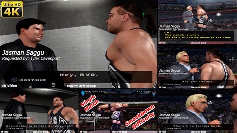 Wwe Smackdown Here Comes The Pain Rvd S Season Mode March Th Week