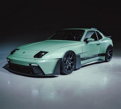 Porsche 944 Turbo Rs Digitally Borrows 992 Gt3 Rs Carbon Fiber Widebody