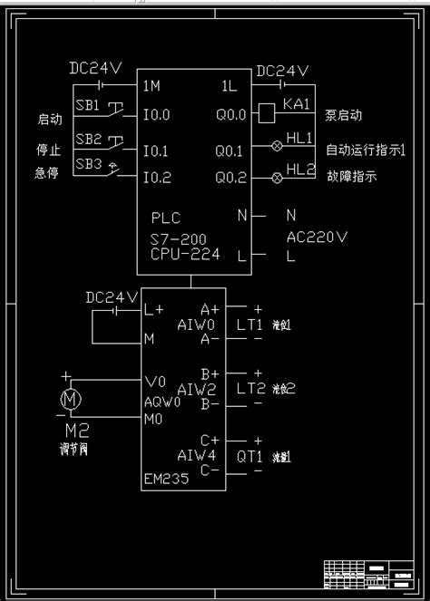 N497 基于s7 200 Plc和组态王组态水箱液位控制系统设计 机械机电 龙图网