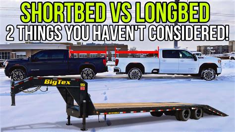 Shortbed Vs Longbed Why Do I Buy A Standard Bed To Tow My Fifth Wheel When Longbed Is Better