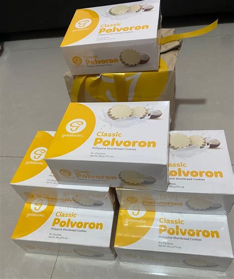 Goldilocks Classic Polvoron Original 18pcs X 27grams Lazada