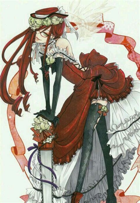 Female Grell Sutcliff Black Butler Black Butler Manga Black Butler