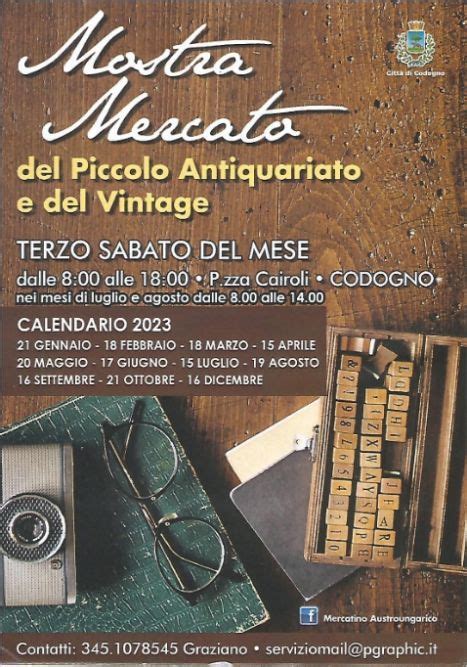 Mostra Mercato Del Piccolo Antiquariato E Del Vintage Piazza Cairoli