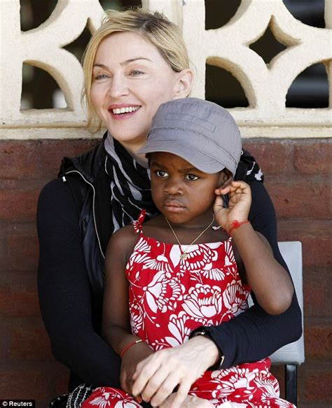 Madonna Takes Her Adopted Children David And Mercy To Visit Their