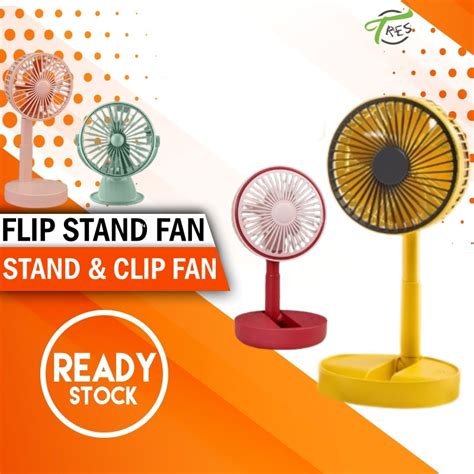 2023NEW Adjustable Mini Fan Kipas Small Cooling Handy Desk Home Office