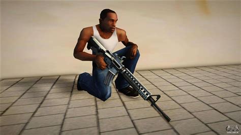 M4 V15 Para GTA San Andreas