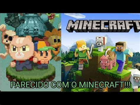 Esse Jogo Parecido O Minecraft Incr Vel Youtube