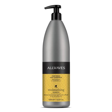 Allwaves Moisturizing Shampoo Capelli Secchi Pantenolo E Camomilla