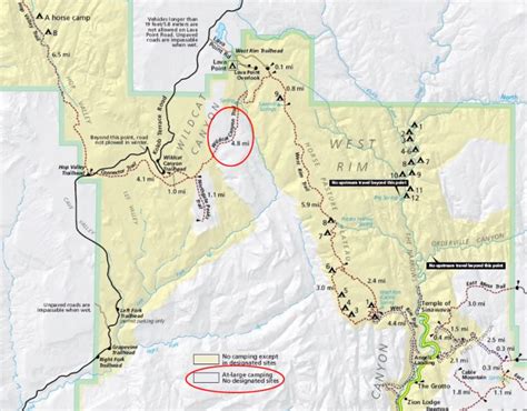 Backpacking Zions West Rim Trail