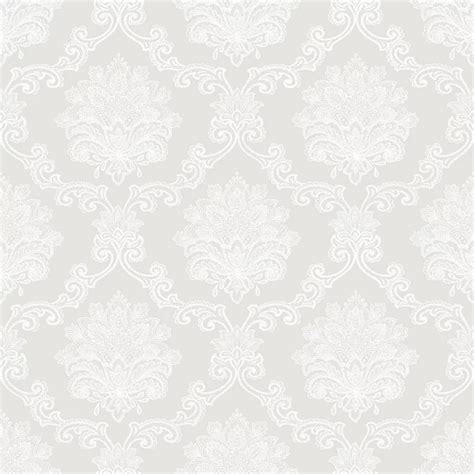 Galerie Nordic Elements Cream La Dentelle Damask Wallpaper Roll Diy At Bandq