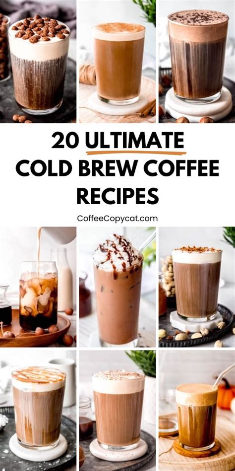 Ultimate Starbucks Cold Brew Recipes To Make At Home Homemade Cold