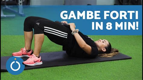 ALLENAMENTO GAMBE E GLUTEI CON PESO E SENZA MATERIALE Tonificare La