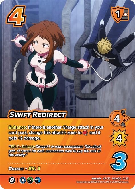 Swift Redirect XR UniVersus My Hero Academia Jet Burn UniVersus