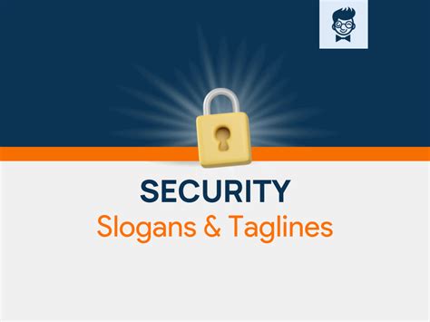 400 Catchy Security Slogans And Taglines Private Security Security Service Advertising