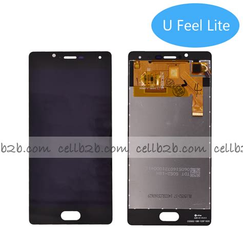 Pantalla Wiko U Feel Lite Negra Completa Lcd T Ctil Cellb B