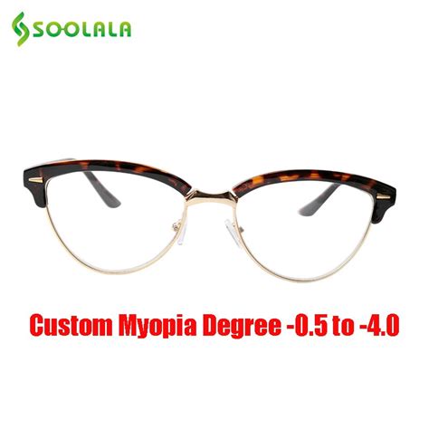 Prescription Eye Glasses Women Cat Eye Prescription Glasses Semi