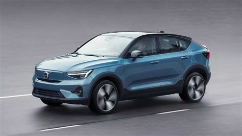 Volvo C40 Recharge Fully Electric Coupe SUV Unveiled