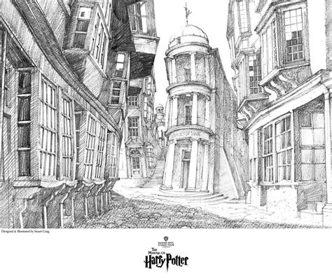 View of Diagon Alley | Harry potter, Diagon alley, Harry potter set