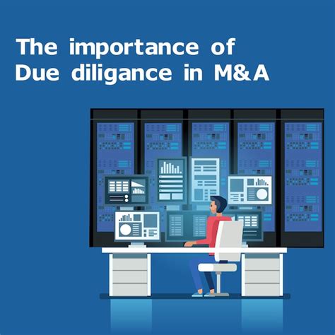 Premium Vector A Poster For The Importance Of Due Diligence In M And A