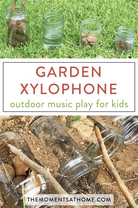 Garden Xylophone For Kids Outdoor Activity Craftcreatecalm