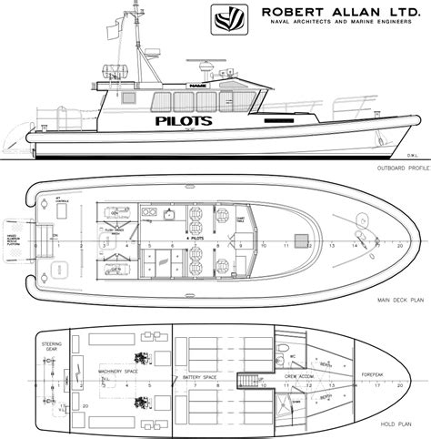 All New Electric Pilot Boat Design by Robert Allan Ltd.