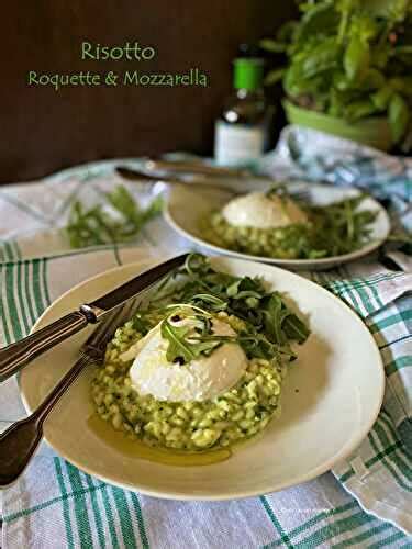 Risotto Roquette Et Mozzarella Recette Du Chef Simone Zanoni De Quoi