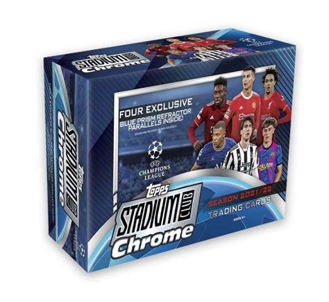 2021 22 TOPPS Stadium Club Chrome UCL Sealed Blaster Box Catawiki