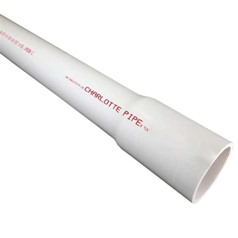 Charlotte Pipe 6 In X 10 Ft PVC DWV Foam Core Pipe In The 50 OFF