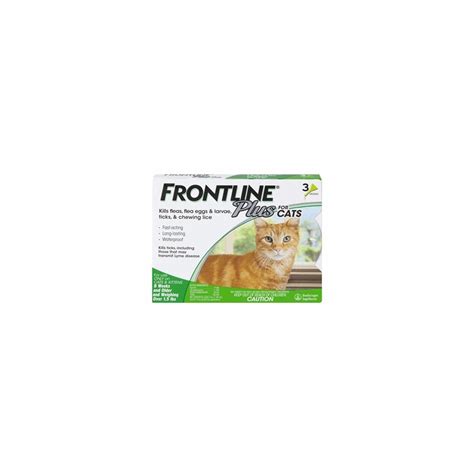 Frontline Plus Spot On Flea And Tick Treatment For Cats