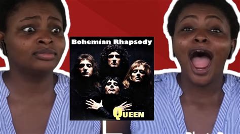 First Time Hearing Queen Bohemian Rhapsody Reaction Video Youtube