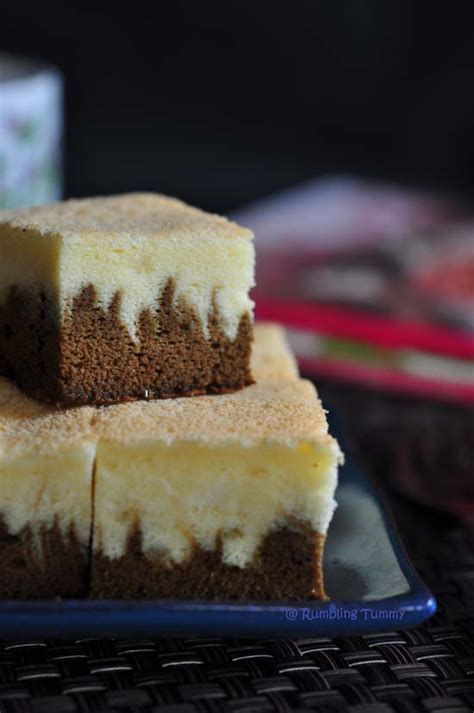 Rumbling Tummy Dual Flavour Golden Sponge Cake 双色黄金蛋糕
