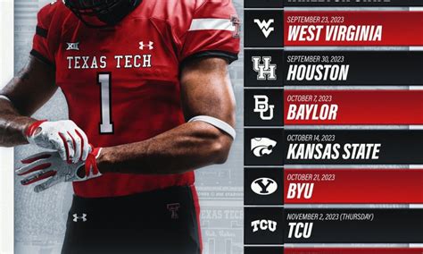 Breaking Down Texas Tech’s 2023 Football Schedule - Guns Up Nation