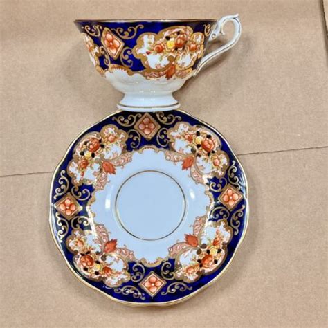 Vintage S Royal Albert Derby Heirloom Bone China Imari Teacup