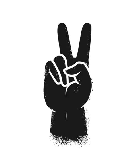 Hand Middle Finger Fuck You Symbol Vintage Sketch Vector