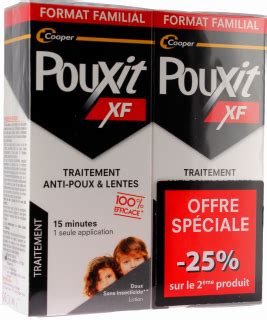 Lotion Anti Poux Et Lentes Xf Pouxit Traitement Anti Poux