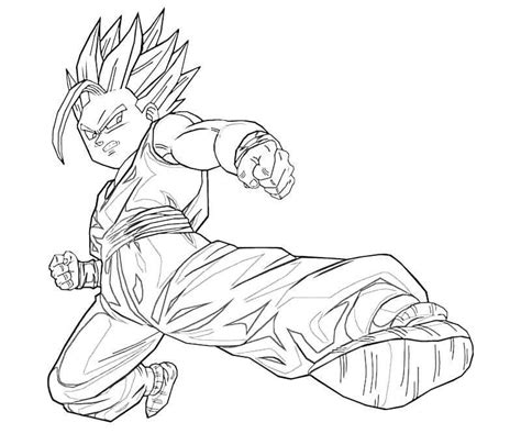 Dibujos De Gohan Para Colorear E Imprimir ColoringOnly