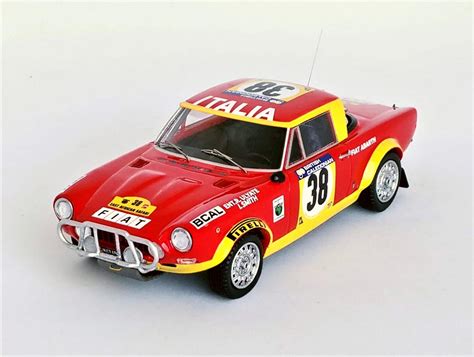 Fiat 124 Abarth Rallye East African Safari Rally 1974 Ulyate