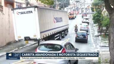 SP1 Bandidos abandonam carreta e sequestram motorista até o interior