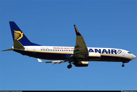 EI EVF Ryanair Boeing 737 8AS WL Photo By Francesco Della Santa ID