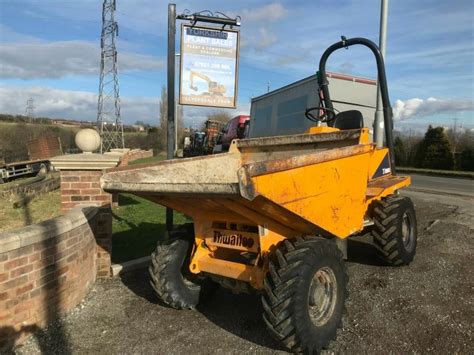 Thwaites 3 Ton Dumper Digger Excavator Year 2012 For Sale Yorkshire