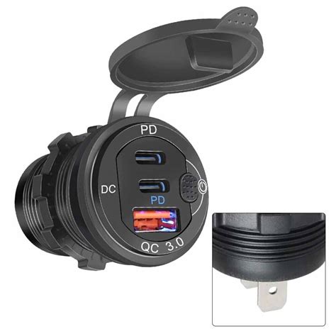 Reliable Dual Pdqc30 Port Car Charger Adapter With Fast Charging Technology Ebay