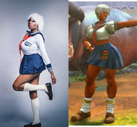 [Self] Elena - Street Fighter Cosplay (school girl uniform) : r ...