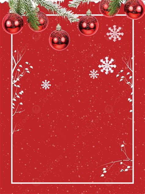 Red Christmas Background Material Wallpaper Image For Free Download ...