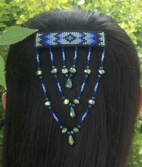 Pin By Rich Tobin On Beadwork Bead Hair Accessories Seed Bead