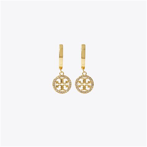 Miller Pavé Creole Damen Schmuck Ohrringe Tory Burch DE