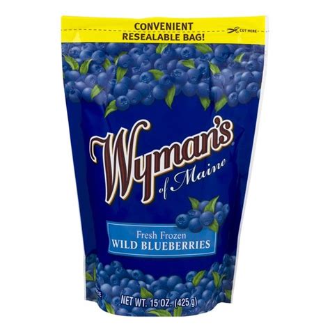 Wyman S Blueberries Wild Fresh Frozen 15 Oz From Raley S Instacart