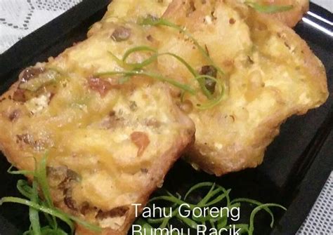 Resep Tahu Goreng Bumbu Racik Oleh Tamakiaso Le Cookpad